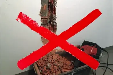 ohne Stemmarbeiten ohne Stemmarbeiten